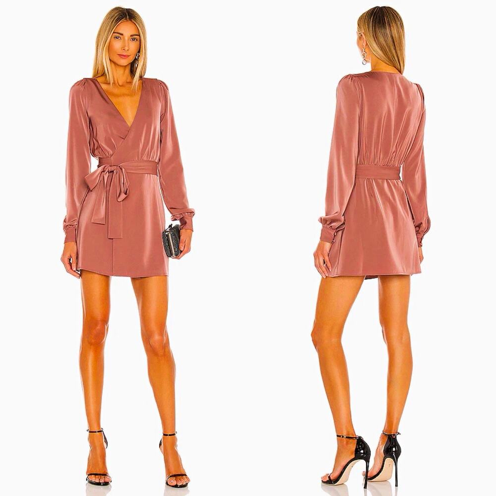 NWT! Women’s Revolve NBD Janet Mini Dress In Mauve Size M